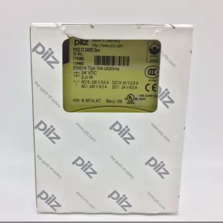 Pilz P1HZX124VDC Safety Relay, In 24VDC / Out 240VAC 24VDC 6Amp 