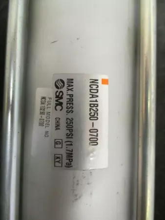  SMC NCDA1B250-0700 Air Cylinder, 2.5