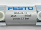 NEW Festo DGS-25-10 Double Acting Pneumatic Cylinder Bore 25mm/ Stroke 10mm 