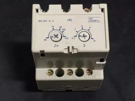  TELEMECANIQUE LB1-LC03M13 Overload Protection RELAY TESTED 