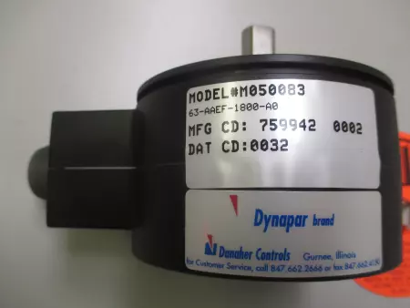 Dynapar 63-AAEF-1800-A0 Optical Incremental Encoder M050083 