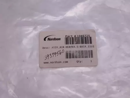 NEW NORDSON 1046725 Air Heater, 5/8 Diameter,11