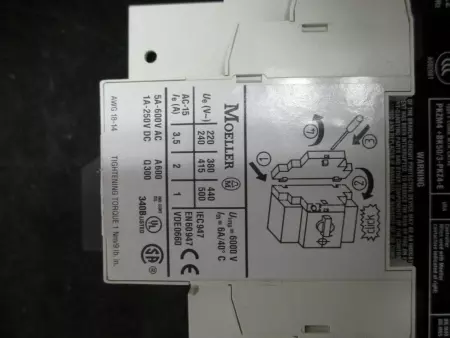  Moeller DIL M50 Contactor w/PKZM4-40 Motor Protector 