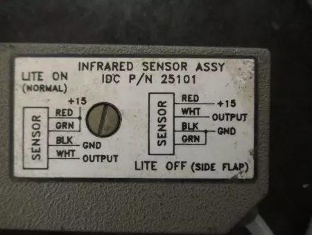  Danaher Controls 25101 Infrared Sensor Assembly 