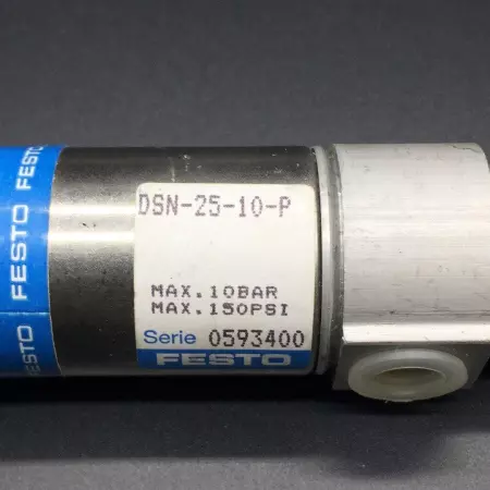  Festo DSN-25-10-P PNEUMATIC CYLINDER 593400 TESTED 