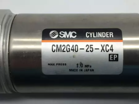 SMC CM2G40-25-XC4 AIR CYLINDER 40MM BORE 