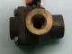 PBM INC DPB-12-S2 3-WAY BALL VALVE 1/2IN 