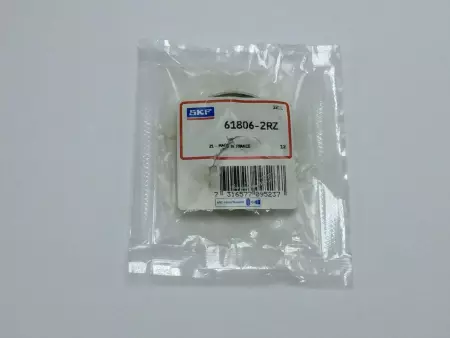 SKF 61806-2RZ BALL BEARING 30MM BORE 