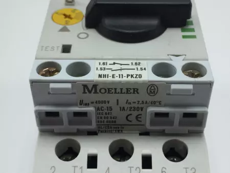  Moeller PKZM0-16 Circuit Breaker 600V 10-16Amp 3-Pole 