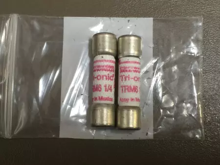 FERRAZ SHAWMUT TRM6-1-4 FUSES Lot of 2