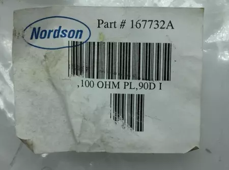 NORDSON 167732A RTD 100 OHM PL, 90D 