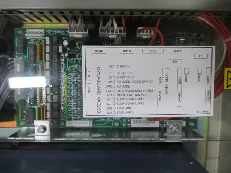 Dynac DAC V2.2F43BLP0 Vector VFD Control Panel 