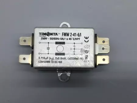  Timonta FMW 2-41-6/I Suppression Line Filter 