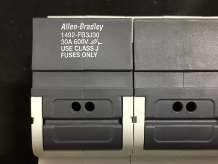  Allen-Bradley 1492-FB3J30 3-Pole Fuse Holder, Class J Fuses 30A 