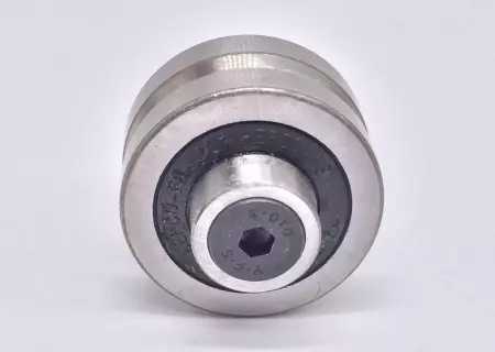 NEW HEPCOMOTION RSFJ34CNS STUDDED WHEEL V RAIL BEARING 10MM BORE 