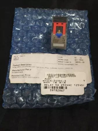 Omron MY4IN24VDCS Power Relay 