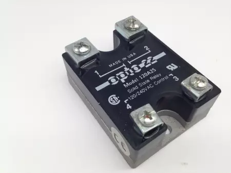  OPTO 22 12A25 Solid State Relay, 120/240VAC, 25Amp 