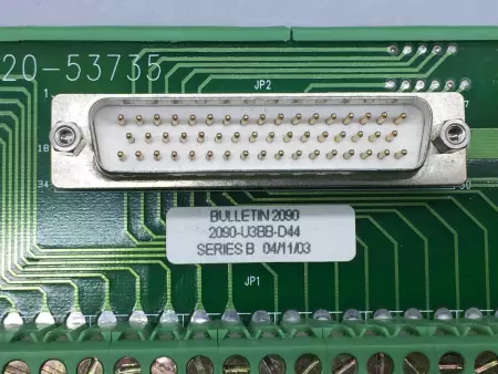 NEW ALLEN BRADLEY 2090-U3BB-D44 SER. B ULTRA 3000 CN1 BREAKOUT BOARD TESTED 