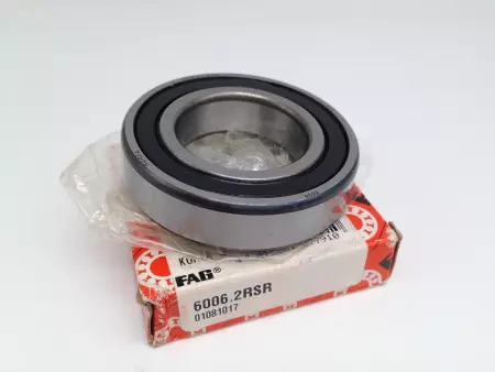 NEW FAG 6006.2RSR Deep Groove Ball Bearing 30X55X13mm 