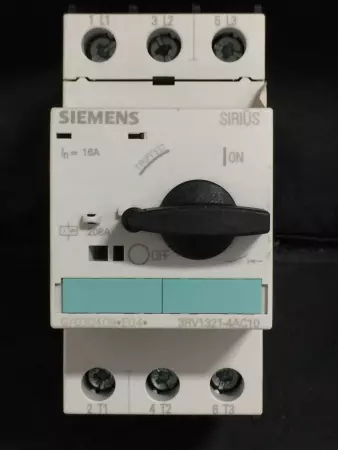  SIEMENS 3RV1321-4AC10 MOTOR CONTROLLER 100 AMP 