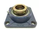 SKF FY-35-FM BEARING SQUARE 4-BOLT FLANGED UNIT 35MM BORE PN# FY-35-FM 