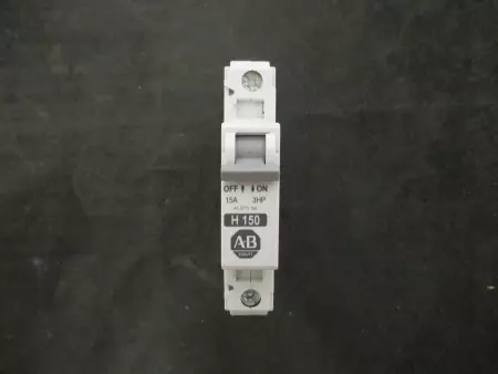 Allen Bradley 1492-CB1H150 15A Circuit Breaker Series C 