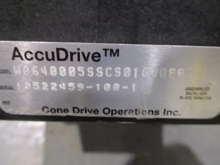 Cone Drive Inc. W0640005SSCS01GJQEP AccuDrive™ Gearhead for Servo Motor 