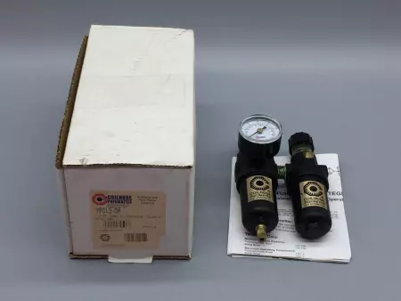 COILHOSE PNEUMATICS MFCL2-GM 1/4 INCH MINI INTEGRAL FILTER/REG AND LUBRICATOR GAUGE 