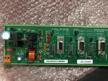 Allen-Bradley 4100-EF08 SER.B 8-Channel Encoder Buffer Unit,  PN 9103-0173 