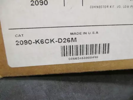 NEW Allen-Bradley 2090-K6CK-D26M SER.B Low-Profile Connector Kit 