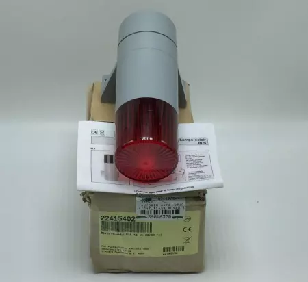 NEW FUNKE HUSTER FERNSIG 224-154-02 TYPE BLS40 FLASHING LIGHT RED PN 224-154-02 