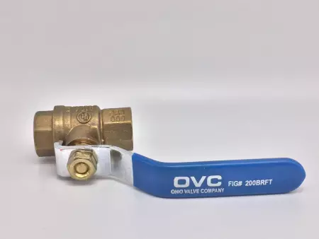 OVC 200BRFT BRASS BALL VALVE 250PSI 3/8IN NPT 