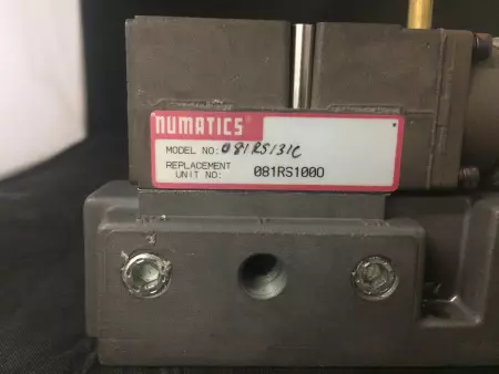 NEW NUMATICS 081RS100O PRESSURE REGULATOR W/ BASE/ GAGE, 081RS131C 214-103A 