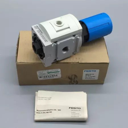 NEW FESTO MS6-LR-3/8-D6-A4-Z 527663 PRESSURE REGULATOR 3/8