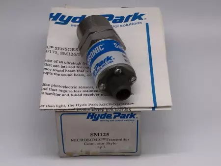Hyde Park SM125 Microsonic Thru Beam Receiver Sensor 24VDC 