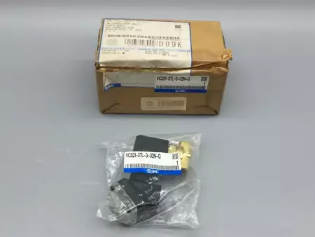 NEW SMC VCS21-3TL-3-02N-Q SOLENOID VALVE/ STEAM 