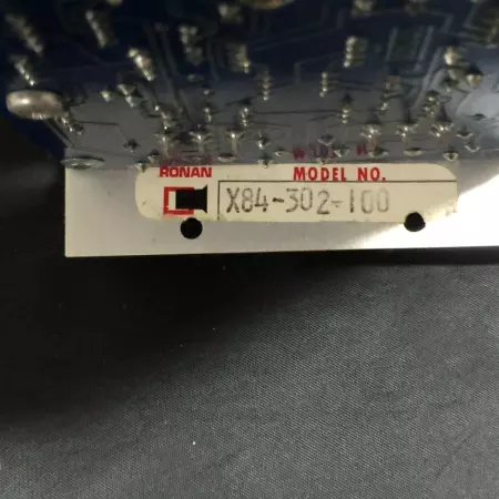 RONAN X84-302-100 TEMP MONITOR PC BOARD 