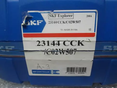 SKF 23144 CCK/C02W507 Explorer Spherical Radial Bearing, 220mm Bore 