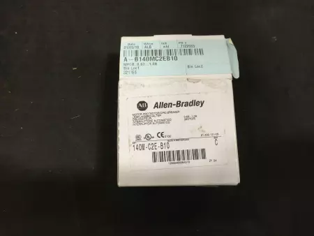 ALLEN BRADLEY 140M-C2E-B10 SER.C CIRCUIT BREAKER, MOTOR PROTECTOR 