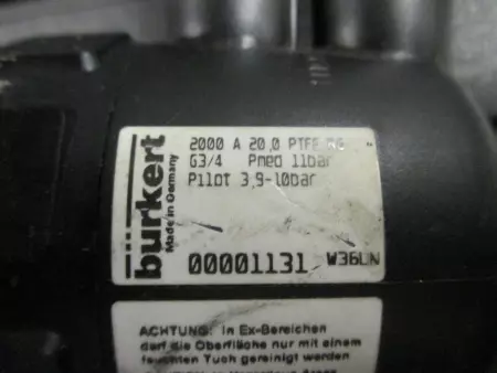   1131 Piston 2000A Control Valve 