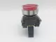  Telemecanique ZB4BW34 Red Pushbutton Light Module W/ZBV-6 Light Block 