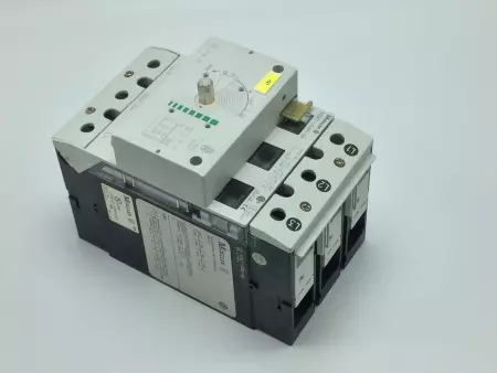 Moeller NZM7-150N-NA Molded Case Circuit Breaker 150A w/ DA-NZM7 Rotary Drive 