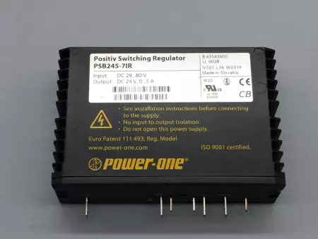 NEW Power-One PSB245-7IR Positiv Switching Regulator 