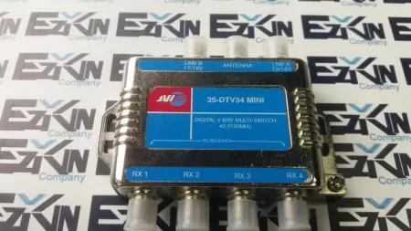 JVI 35-DTV34 MINI DIGITAL 4 WAY MULTI-SWITCH 40-2150MHZ