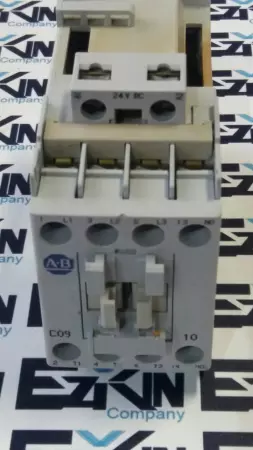 ALLEN BRADLEY 100-C09Z*10 SER.A CONTACTOR 24VDC COIL AS IS