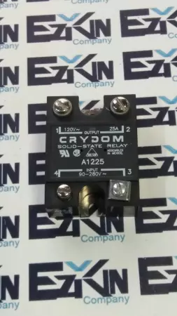 Crydom A1225 Solid State Relay Input 90-280V Output 120V 25Amp Lot of 4