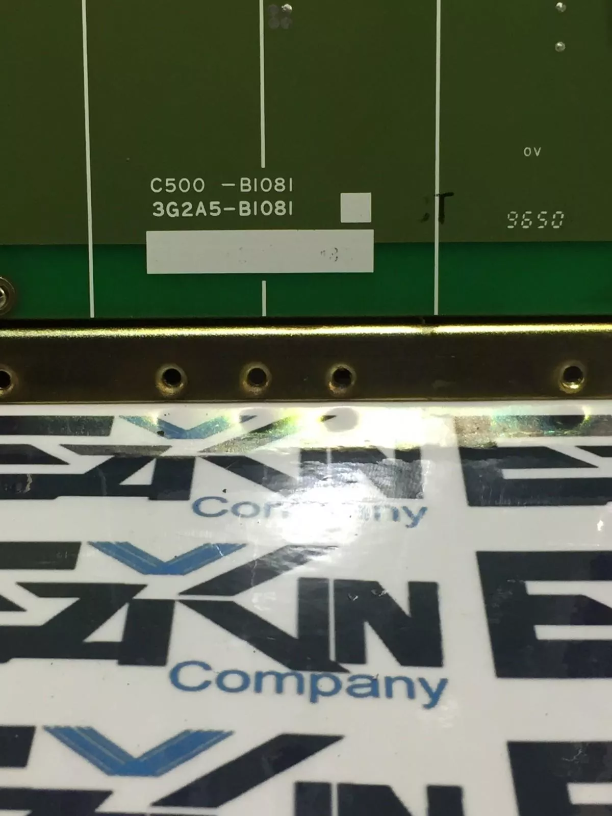 Omron C500-B1081 3G2A5-B1081 I/O 8-Slot Base Unit 