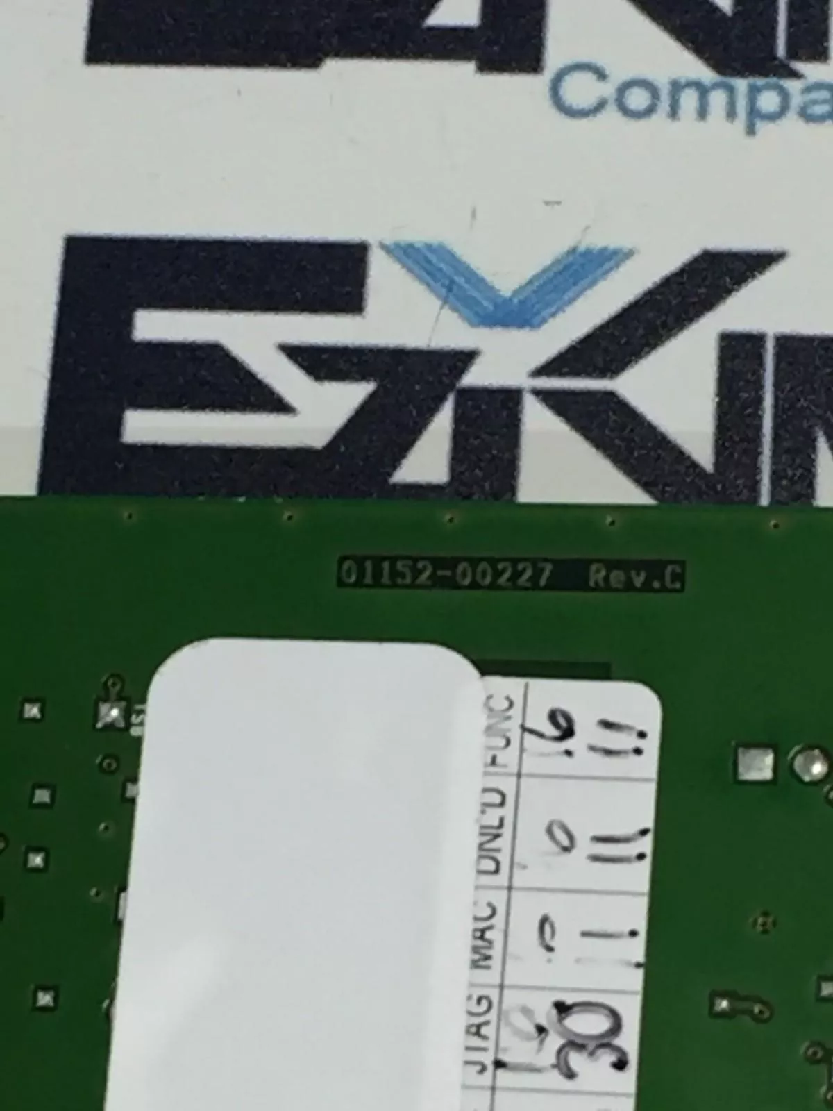 Delaware 01152-00227 REV.C Circuit Board Control Module 