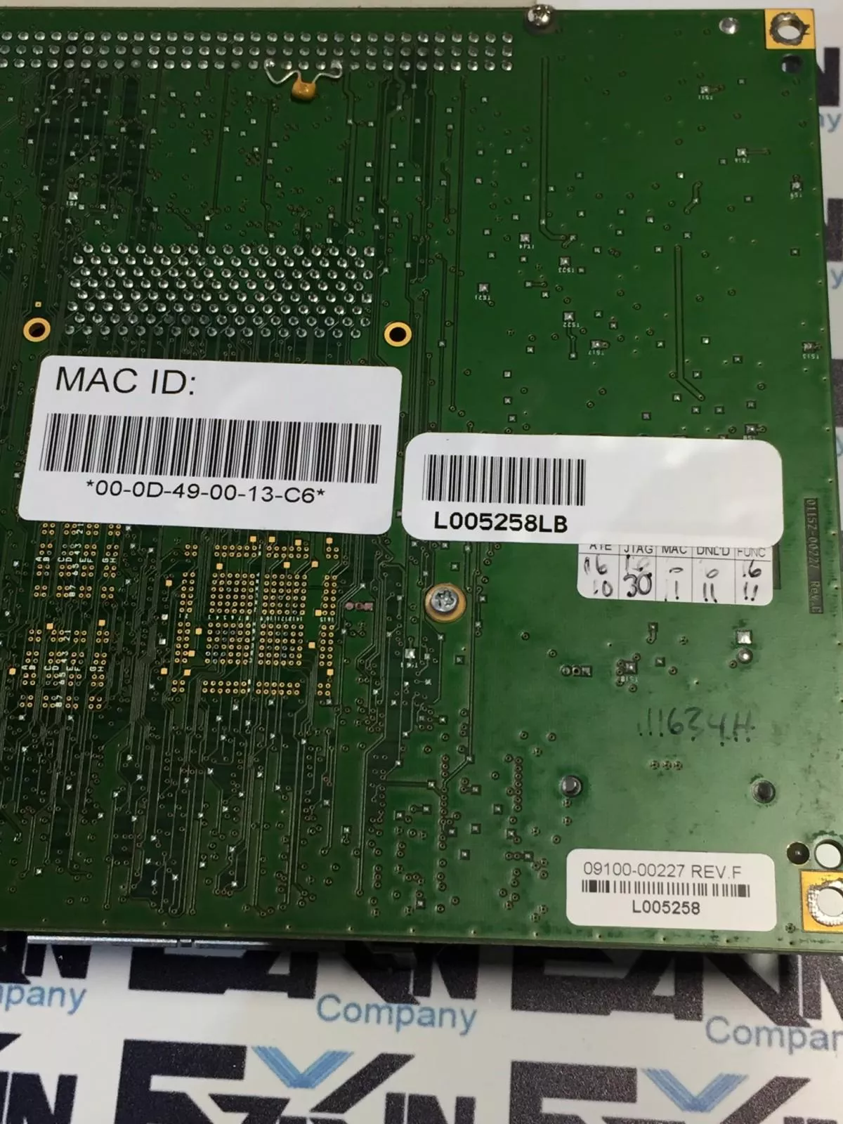 Delaware 01152-00227 REV.C Circuit Board Control Module 