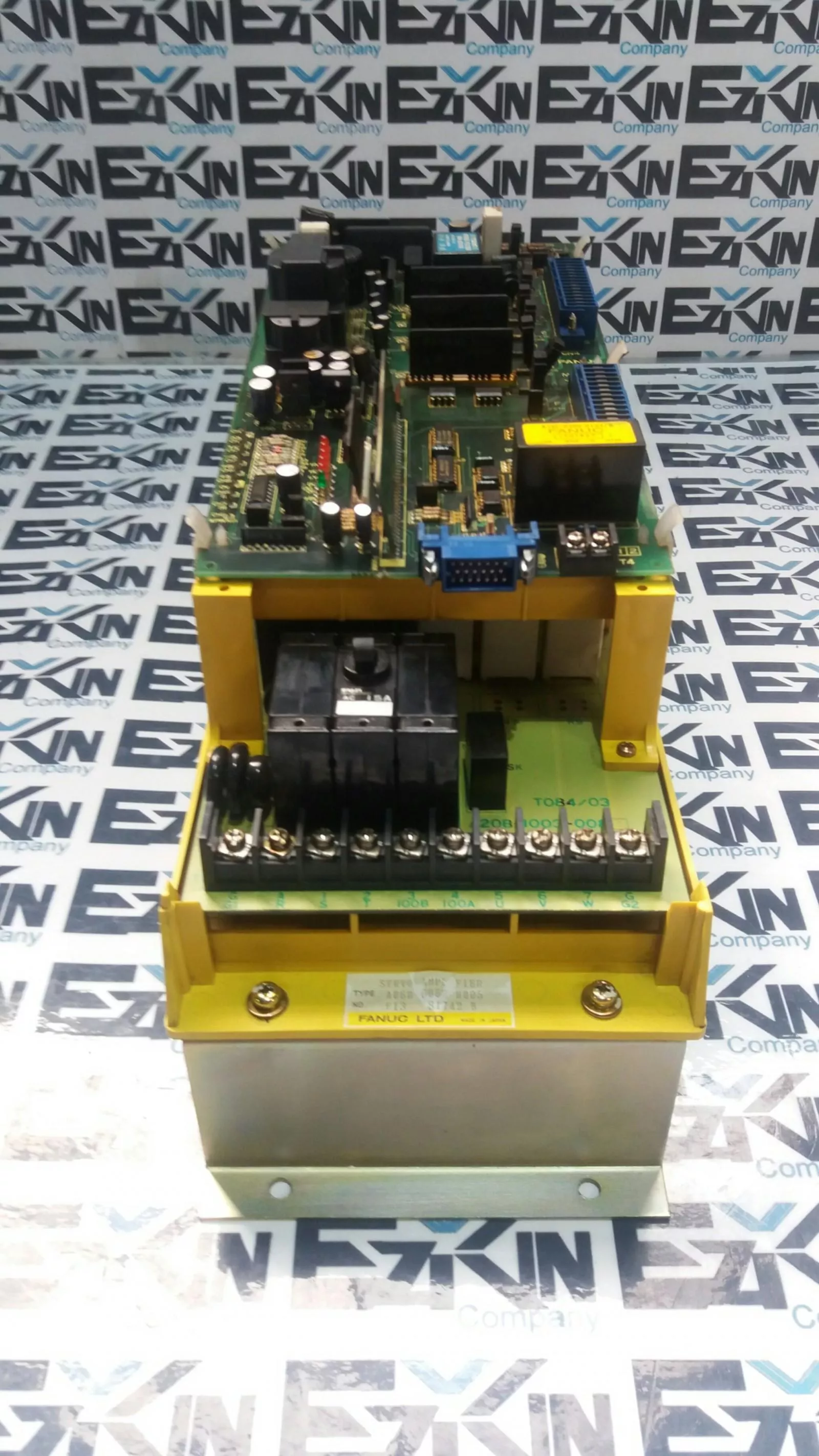 Fanuc A06B-6058-H005 Servo Amplifier 3.08kW, A20B-1003-0900/02 Board 